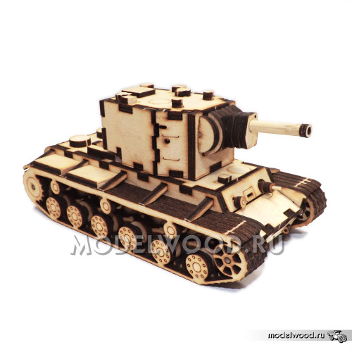 Сборная модель танка КВ-2 М 1:50